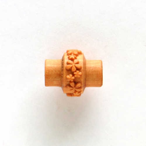 MKM Pottery Tools Mini Rollers 5MM - Mini Roller 5 MM - Embossed Flower Pattern