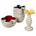 Free Flowing Striped Vases Free Flowing Striped Vases