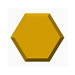 8" Hexagon Hump Mold