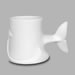 Whale Tail Tall Mug By Doug Wylie