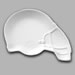 Football Helmet Plate