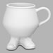 Footed Mug - Sneakers
