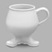 Footed Mug Combat Boots