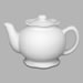 Ruffle Tea Pot