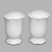 Ruffle Salt & Pepper