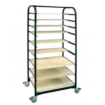 Brent Ware Cart w/Shelves