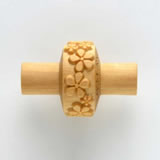 Small Handle Roller - Embossed Flowers