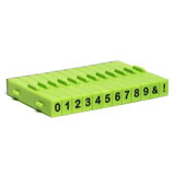 Attachable Numbers Stamp Set - 12 Pieces
